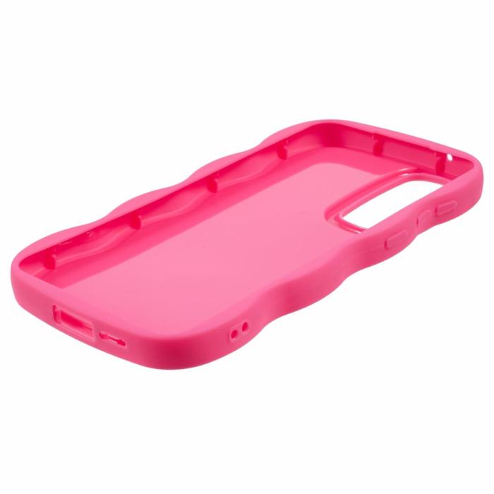 Bild 5,  Samsung Galaxy S25 Mobilskal Wavy Rosa - Teknikhallen.se