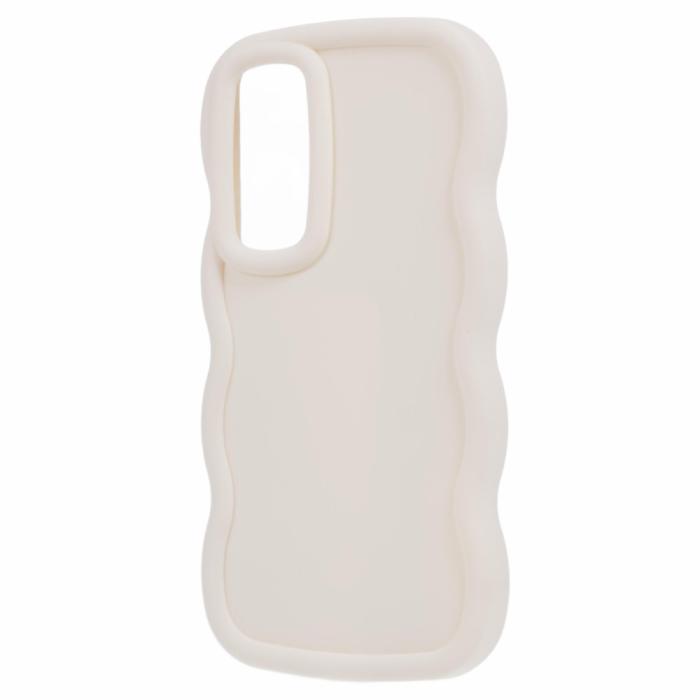 Bild 3,  Samsung Galaxy S25 Mobilskal Wavy Off White - Teknikhallen.se
