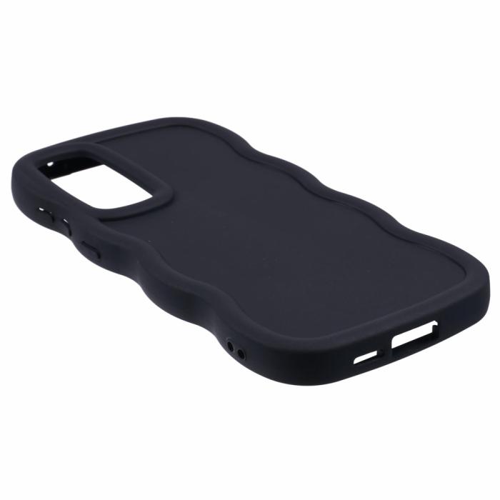 Bild 4,  Samsung Galaxy S25 Mobilskal Wavy Svart - Teknikhallen.se