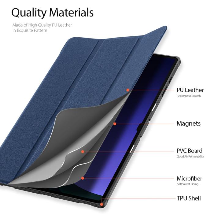 Bild 6, DUX DUCIS DUX DUCIS Galaxy Tab S10 Ultra/S9 Ultra/S8 Ultra Fodral DOMO - Teknikhallen.se