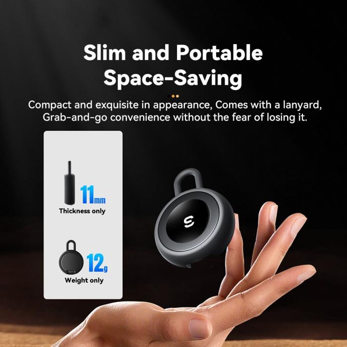 Bild 6, ESSAGER ESSAGER Apple Watch Magnetisk Trådlös Laddare Slim USB-C - Teknikhallen.se