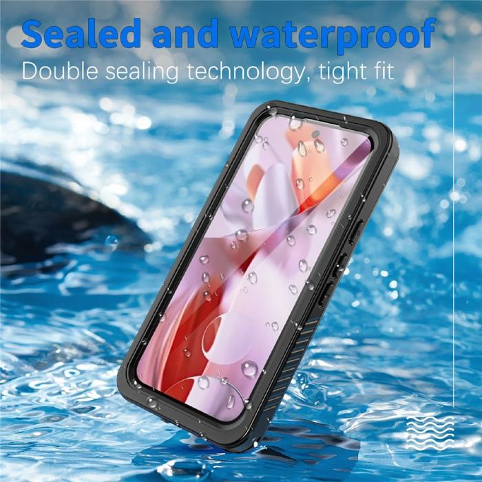 Bild 3, REDPEPPER REDPEPPER Google Pixel 9 Pro Skal 360 Vattentätt IP68 Svart - Teknikhallen.se