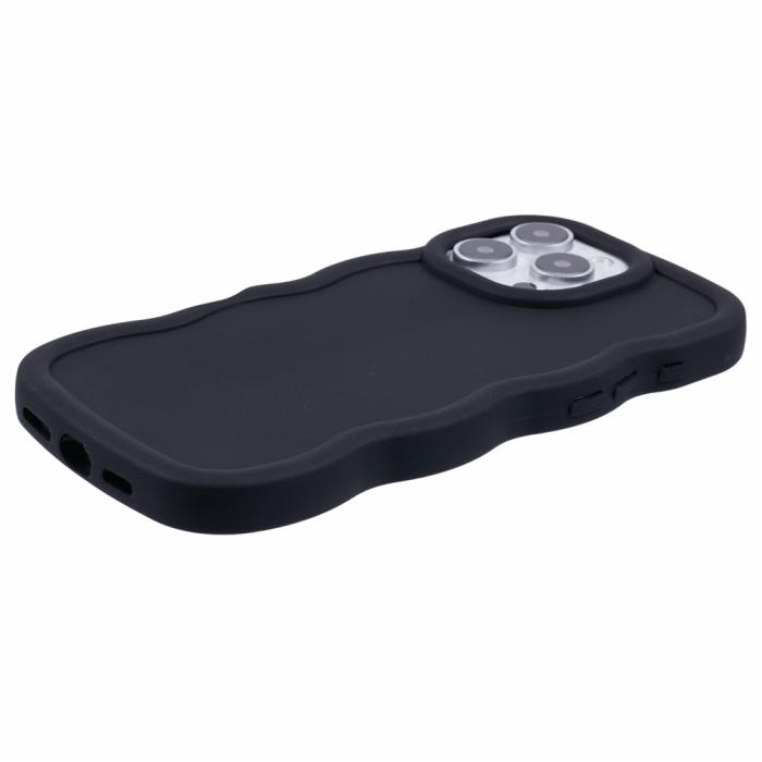 Bild 5,  iPhone 16 Pro Mobilskal Wavy Svart - Teknikhallen.se
