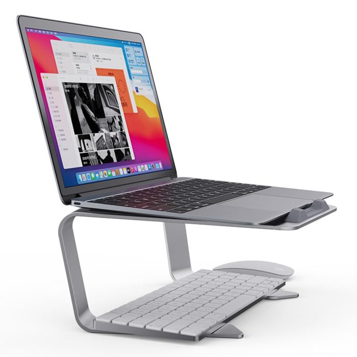 Bild 5, BONERUY BONERUY Laptop Stativ Silver - Teknikhallen.se