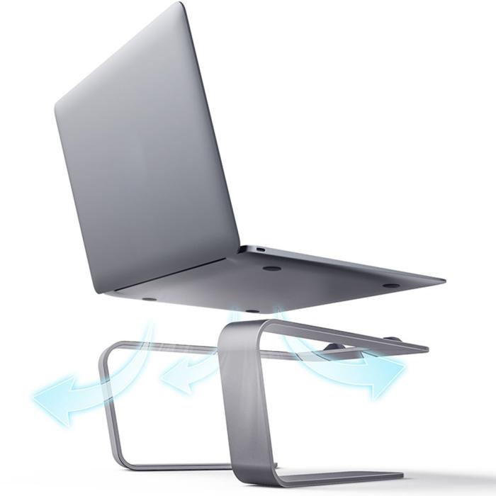 Bild 6, BONERUY BONERUY Laptop Stativ Svart - Teknikhallen.se