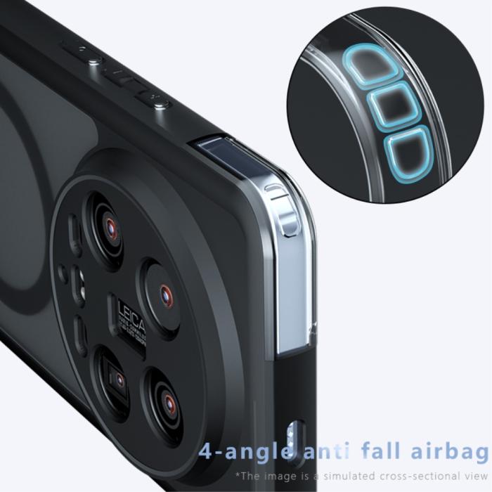 Bild 3,  Xiaomi 14 Ultra Skal MagSafe Hybrid Matt Svart - Teknikhallen.se