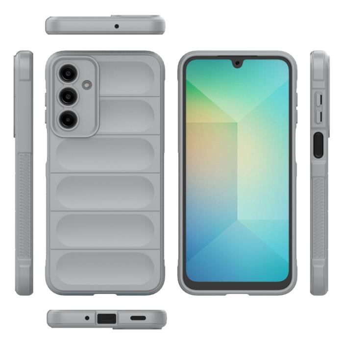 Bild 2,  Samsung Galaxy A16 Skal Magic Shield Grå - Teknikhallen.se