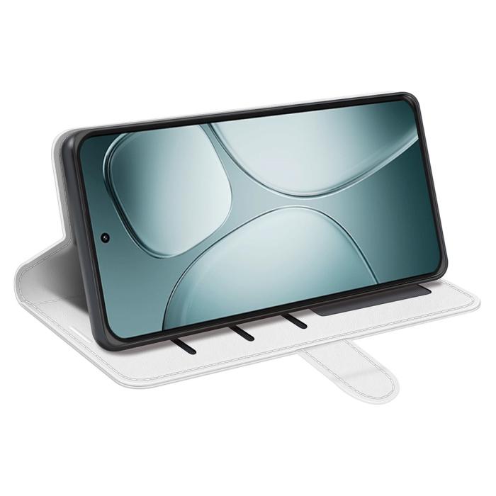 Bild 3,  Xiaomi 14T Fodral Crazy Horse Läder Vit - Teknikhallen.se