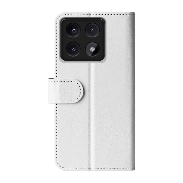 Bild 6,  Xiaomi 14T Fodral Crazy Horse Läder Vit - Teknikhallen.se
