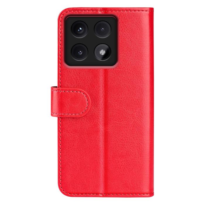 Bild 6,  Xiaomi 14T Pro Fodral Crazy Horse Läder Röd - Teknikhallen.se