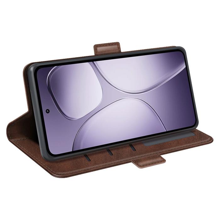 Bild 3,  Xiaomi 14T Pro Plånboksfodral Läder Brun - Teknikhallen.se