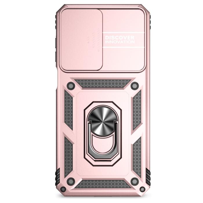 Bild 2,  Samsung Galaxy A16 Skal CamShield Ring Hybrid Roséguld - Teknikhallen.se