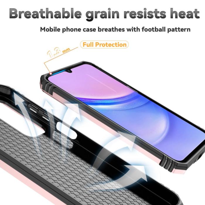 Bild 6,  Samsung Galaxy A16 Skal CamShield Ring Hybrid Roséguld - Teknikhallen.se