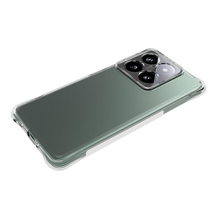 Bild 2,  Xiaomi 14T Pro Skal TPU Shockproof Transparent - Teknikhallen.se