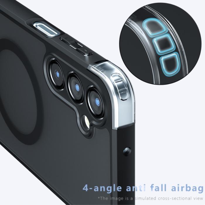 Bild 6,  Samsung Galaxy A16 Skal MagSafe Hybrid Matt Svart - Teknikhallen.se