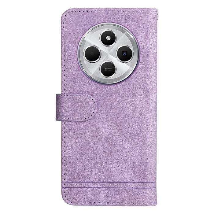 Bild 6,  Xiaomi Redmi 14C Plånboksfodral Läder Lila - Teknikhallen.se