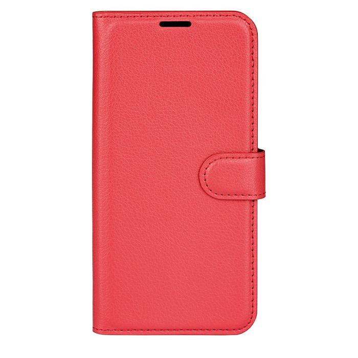 Bild 6,  Xiaomi Redmi 14C Fodral Litchi Läder Röd - Teknikhallen.se