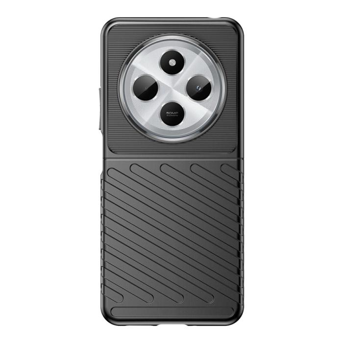 Bild 2,  Xiaomi Redmi 14C Skal Twill Textur Svart - Teknikhallen.se