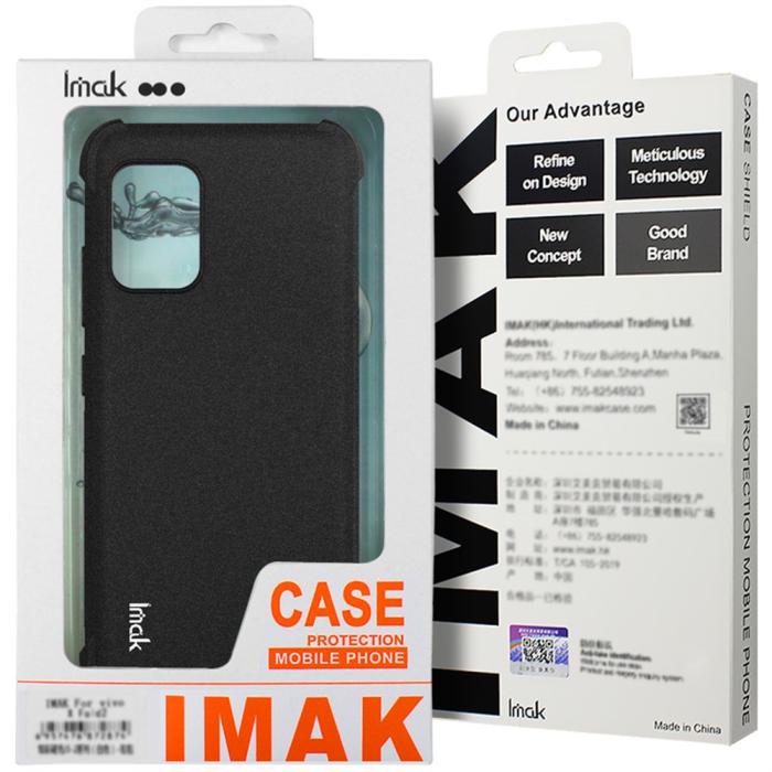 Bild 4, IMAK IMAK Xiaomi Redmi 14C Skal TPU AirBag Shockproof Svart - Teknikhallen.se