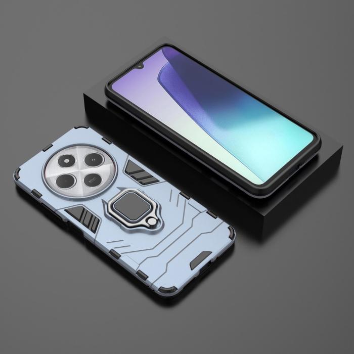 Bild 5,  Xiaomi Redmi 14C Skal Hybrid Armor Ring Blå - Teknikhallen.se