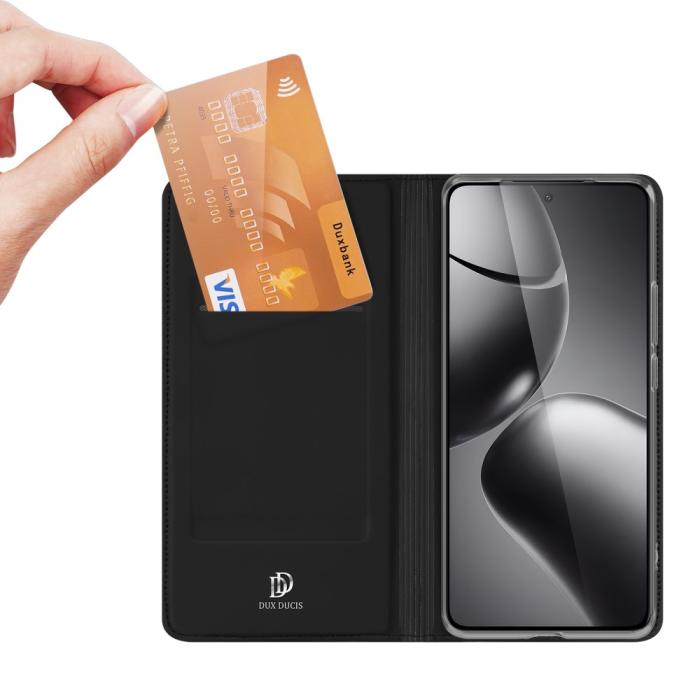 Bild 2, DUX DUCIS DUX DUCIS Xiaomi 14T Pro Fodral Skin Pro Series Svart - Teknikhallen.se