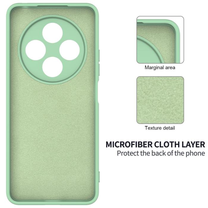 Bild 6,  Xiaomi Redmi 14C Skal Liquid Silikon Grön - Teknikhallen.se