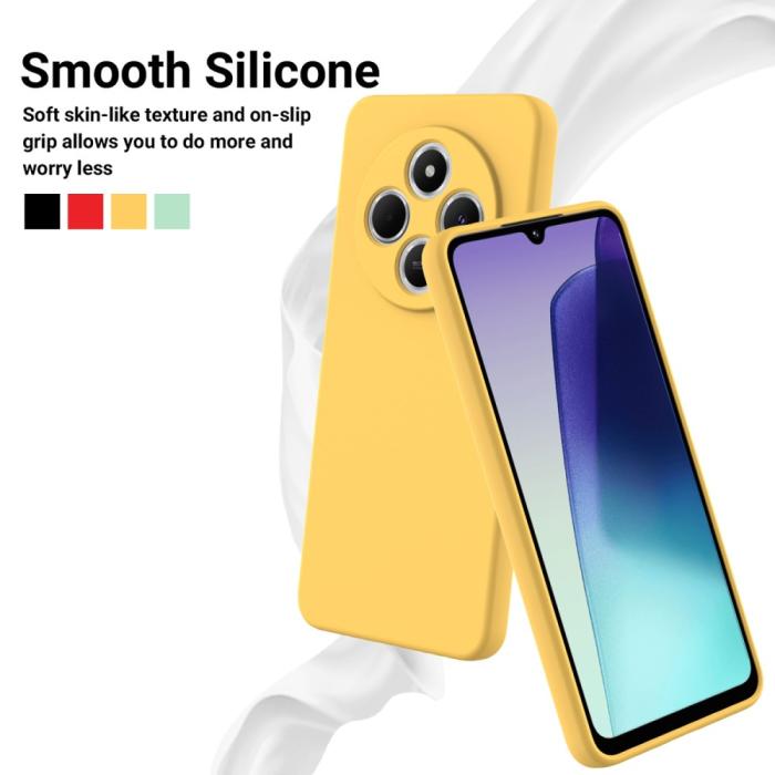 Bild 3,  Xiaomi Redmi 14C Skal Liquid Silikon Gul - Teknikhallen.se