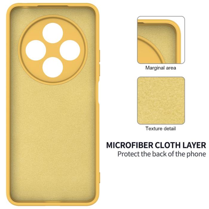 Bild 6,  Xiaomi Redmi 14C Skal Liquid Silikon Gul - Teknikhallen.se