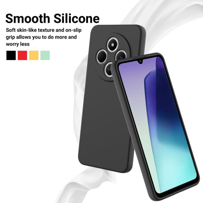 Bild 3,  Xiaomi Redmi 14C Skal Liquid Silikon Svart - Teknikhallen.se