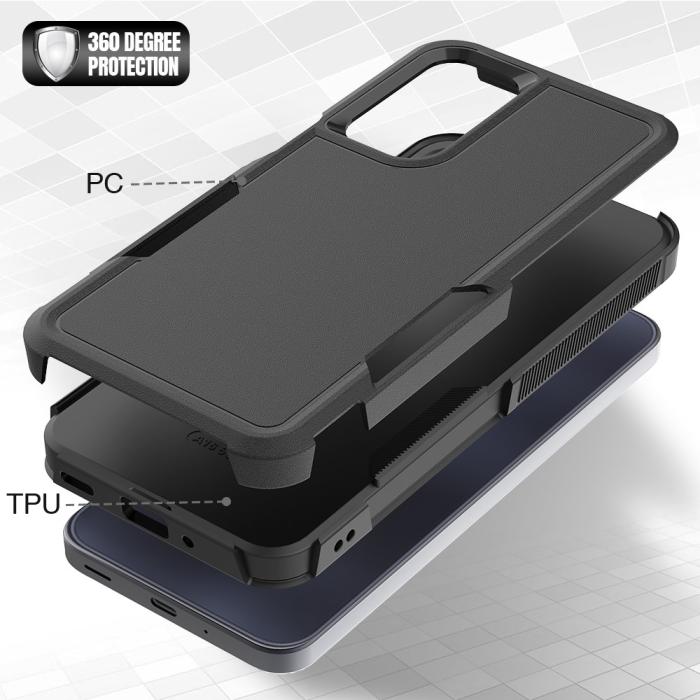 Bild 4,  Samsung Galaxy A16 Skal Extreme Shockproof Svart - Teknikhallen.se