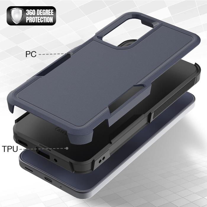Bild 4,  Samsung Galaxy A16 Skal Extreme Shockproof Mörk Blå - Teknikhallen.se