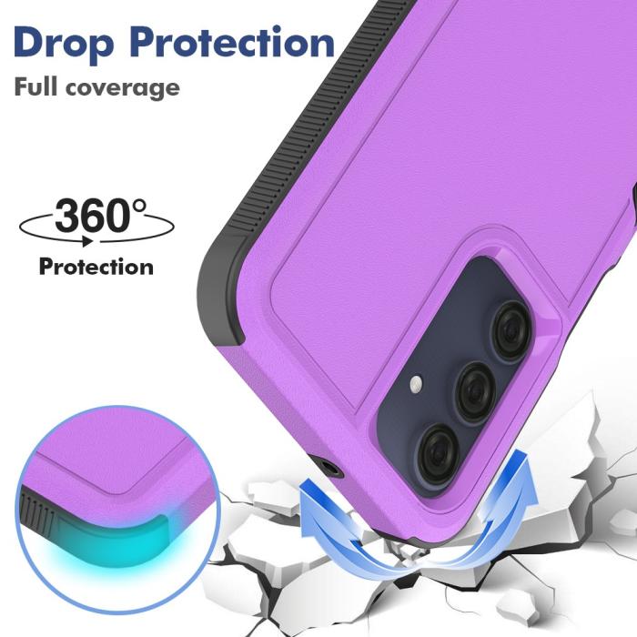 Bild 3,  Samsung Galaxy A16 Skal Extreme Shockproof Lila - Teknikhallen.se