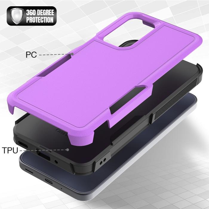 Bild 4,  Samsung Galaxy A16 Skal Extreme Shockproof Lila - Teknikhallen.se