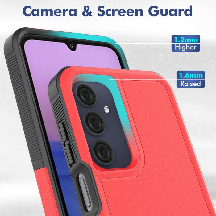 Bild 2,  Samsung Galaxy A16 Skal Extreme Shockproof Röd - Teknikhallen.se
