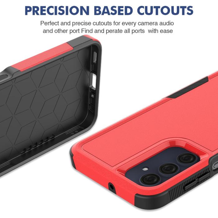 Bild 5,  Samsung Galaxy A16 Skal Extreme Shockproof Röd - Teknikhallen.se