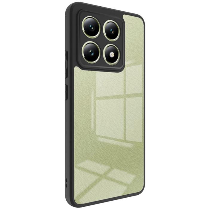 Bild 2, IMAK IMAK Xiaomi 14T Skal Hybrid Transparent / Svart - Teknikhallen.se