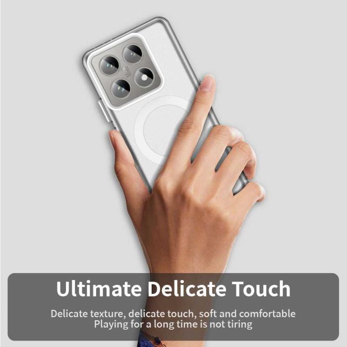 Bild 5,  Xiaomi 14T Skal MagSafe Hybrid Vit - Teknikhallen.se