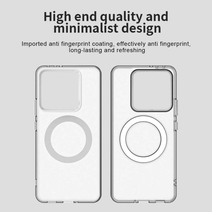 Bild 6,  Xiaomi 14T Skal MagSafe Hybrid Vit - Teknikhallen.se