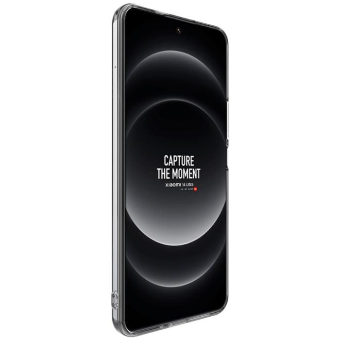 Bild 3, IMAK IMAK Xiaomi 14 Ultra Skal TPU Slim Fit Transparent - Teknikhallen.se