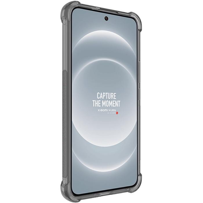 Bild 3, IMAK IMAK Xiaomi 14 Ultra Skal TPU AirBag Tonad Svart - Teknikhallen.se