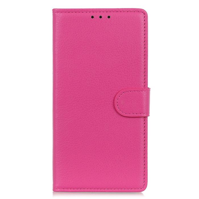 Bild 6,  Xiaomi 14 Ultra Fodral Litchi Läder Rosa - Teknikhallen.se