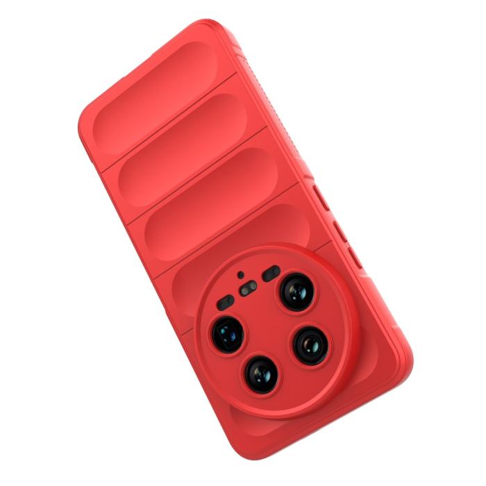 Bild 4,  Xiaomi 14 Ultra Skal Magic Shield Röd - Teknikhallen.se