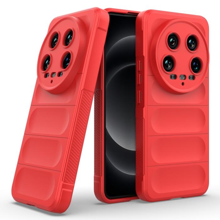 Bild 5,  Xiaomi 14 Ultra Skal Magic Shield Röd - Teknikhallen.se