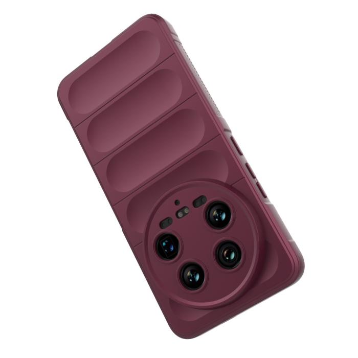 Bild 4,  Xiaomi 14 Ultra Skal Magic Shield Vinröd - Teknikhallen.se