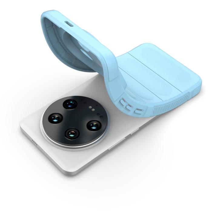 Bild 3,  Xiaomi 14 Ultra Skal Magic Shield Blå - Teknikhallen.se
