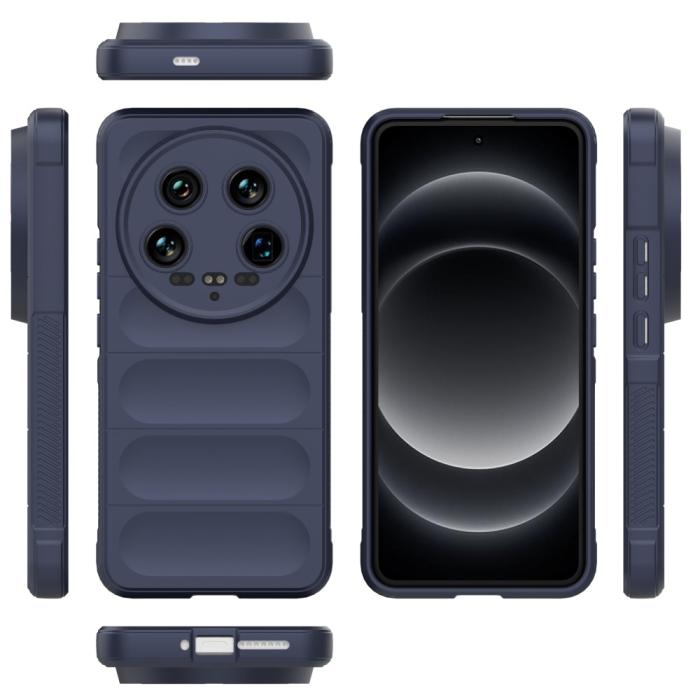 Bild 3,  Xiaomi 14 Ultra Skal Magic Shield Mörk Blå - Teknikhallen.se
