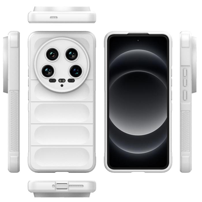 Bild 2,  Xiaomi 14 Ultra Skal Magic Shield Vit - Teknikhallen.se