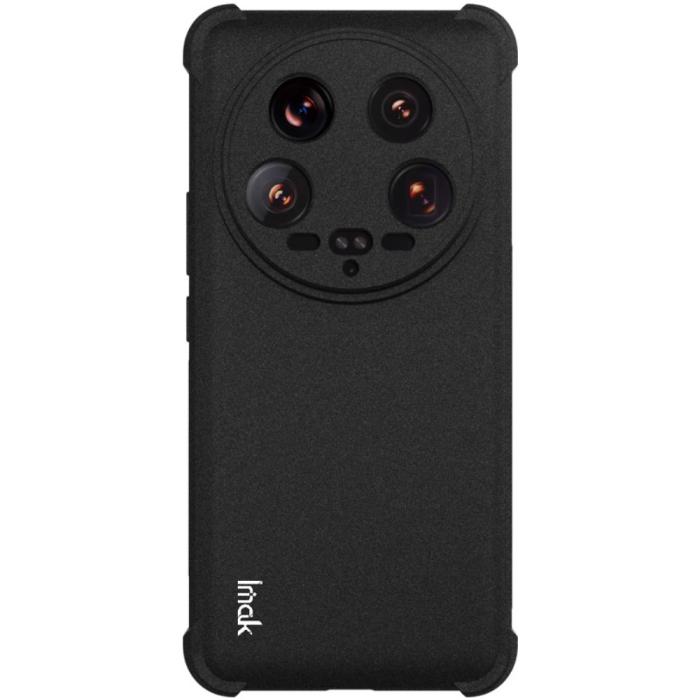 Bild 4, IMAK IMAK Xiaomi 14 Ultra Skal TPU AirBag Hörn Matt Svart - Teknikhallen.se