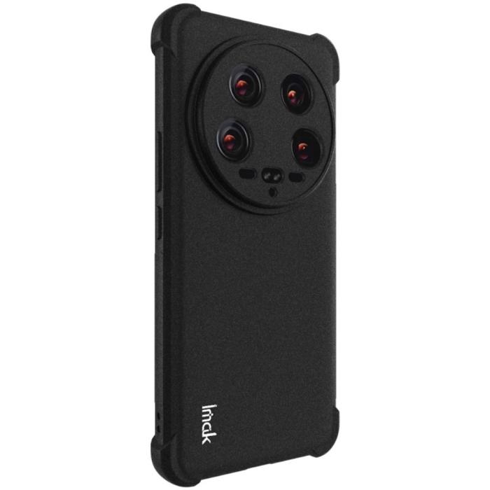 Bild 5, IMAK IMAK Xiaomi 14 Ultra Skal TPU AirBag Hörn Matt Svart - Teknikhallen.se