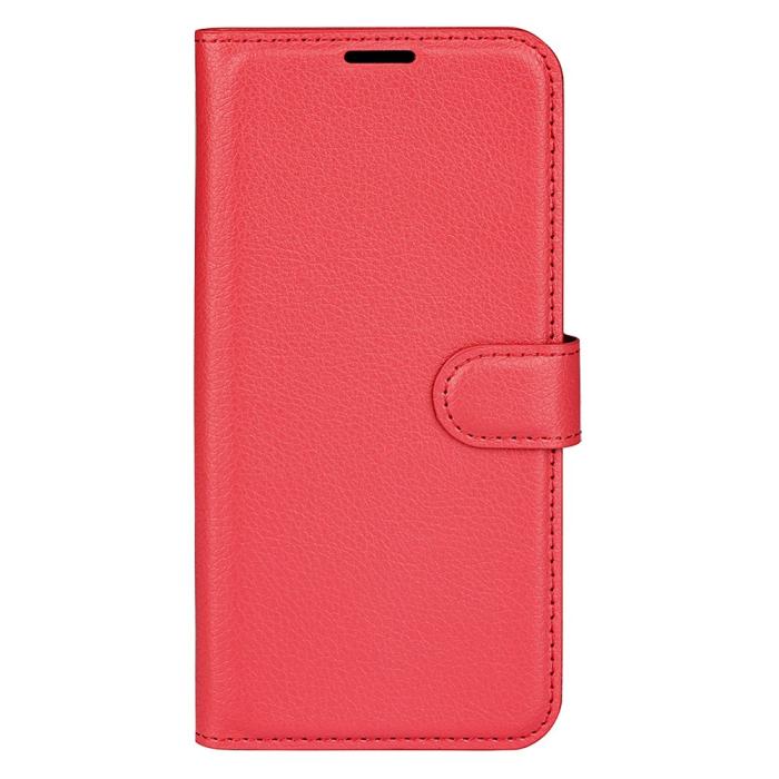 Bild 5,  Xiaomi 14 Ultra Fodral Litchi Läder Röd - Teknikhallen.se